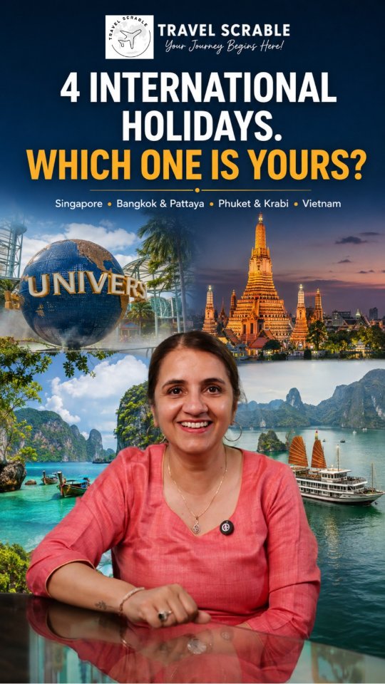 vitoria09cp's tweet photo. Comment “HOLIDAY” and let Travel Scrable match your next international trip to your budget, family and travel style. Choose from Singapore, Bangkok &amp; Pattaya, Phuket &amp; Krabi, or Vietnam. DM us for detailed itineraries and inclusions. https://t.co/GqrbrpE9Sd