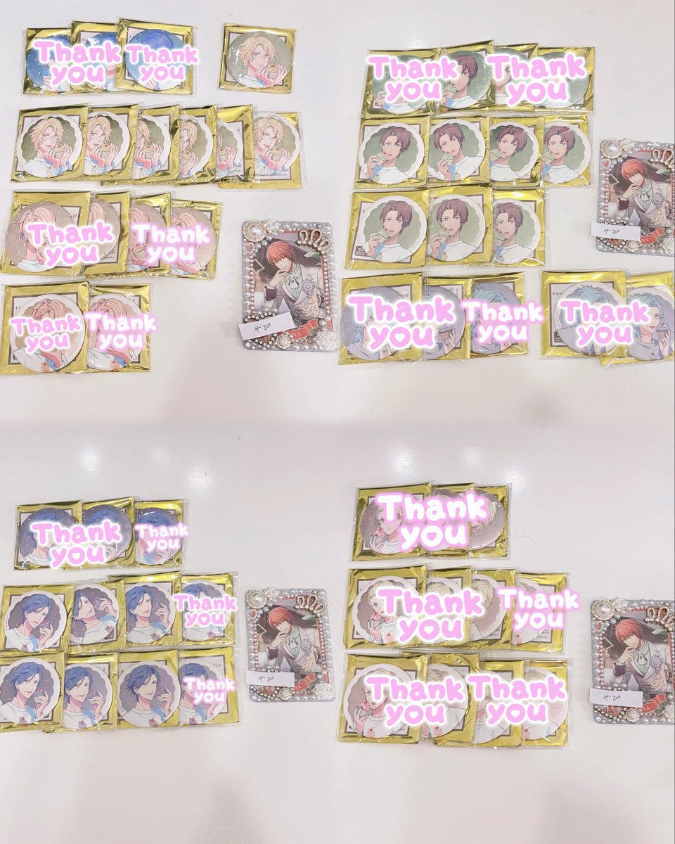 yapi_632's tweet photo. 【交換】
うたプリ BGS BE MY CUPCAKE 缶バッジ

譲：那月(SP1,N6)、トキヤ(N6)、セシル(N7)

求：SP音也(SP1↔N2~3)

都内(池袋)手渡し、郵送可
検索からも気軽にお声がけ下さい https://t.co/9gBPlsKZGi