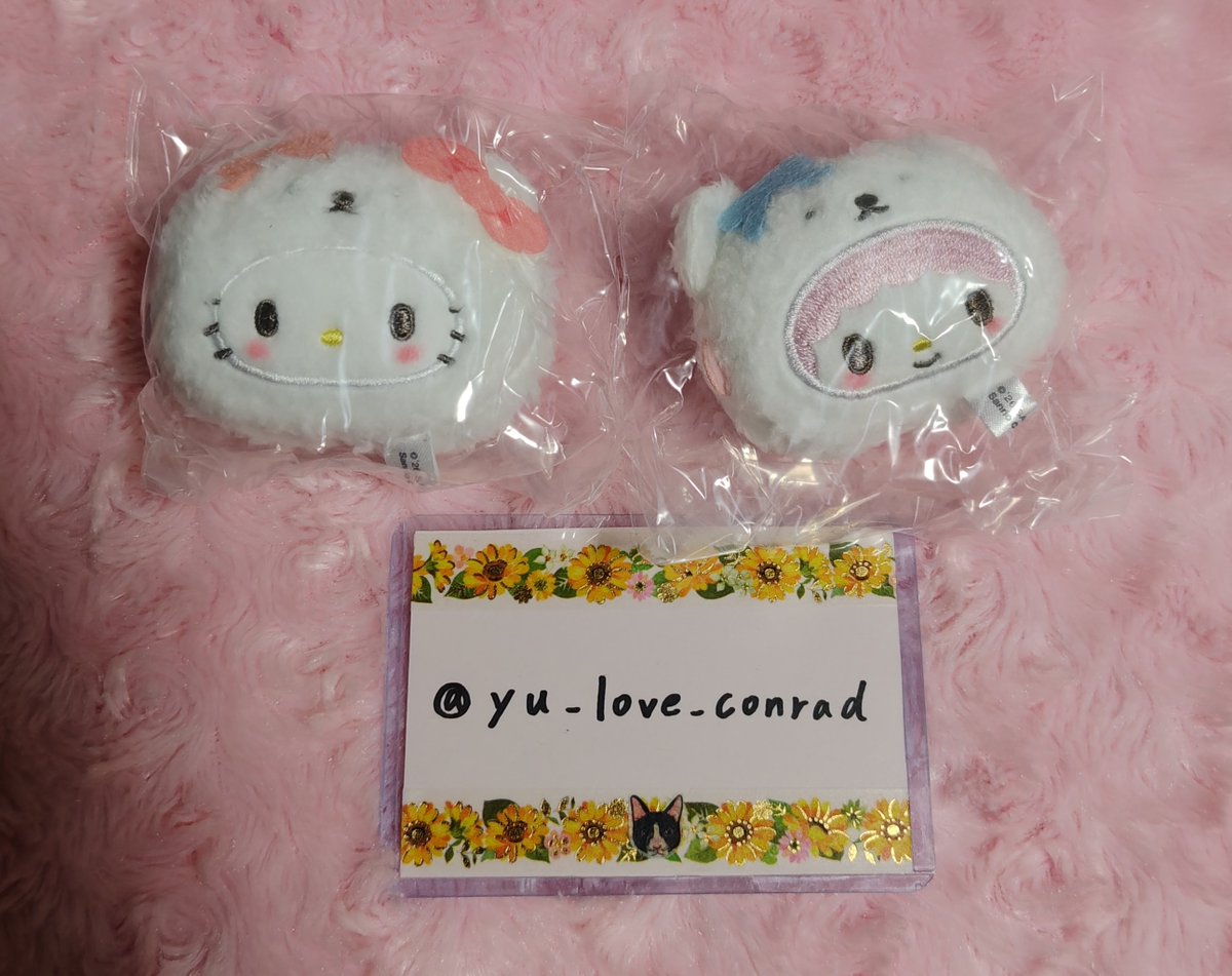 yu_love_conrad's tweet photo. サンリオ ガチャ リンリン鈴ぬいぐるみ ふわふわスノー 交換

譲】ハローキティ、マイスウィートピアノ

求】ポムポムプリン

マイスウィートピアノは、2点纏めてのみ

イオンモール名古屋茶屋手渡し(日時ご相談)＞郵送可 https://t.co/iZaAHqUP7R