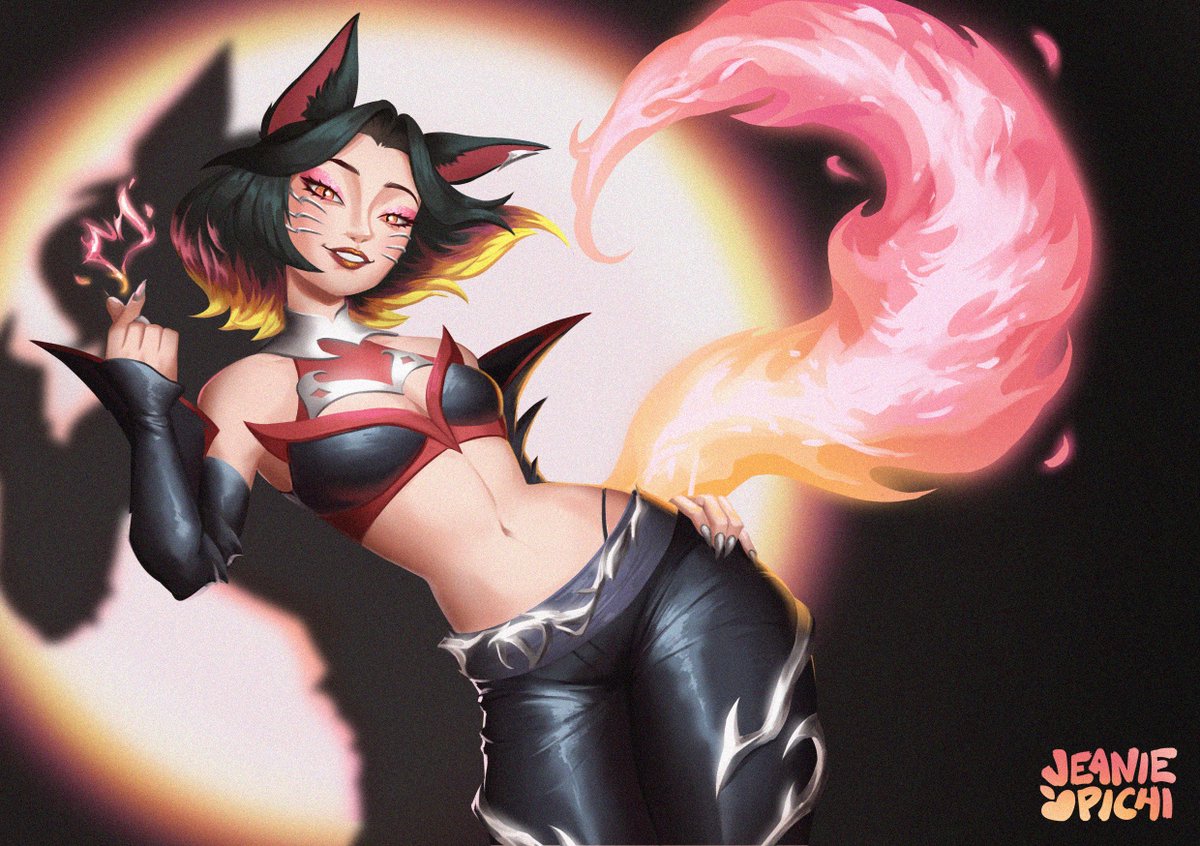 jeaniepichi's tweet photo. Got me fired up, I'ma burn it down like 🔥

#KDA #FIRESTARTER #AHRI #CALLINGALLBLADES https://t.co/EuJRF6Tc1X