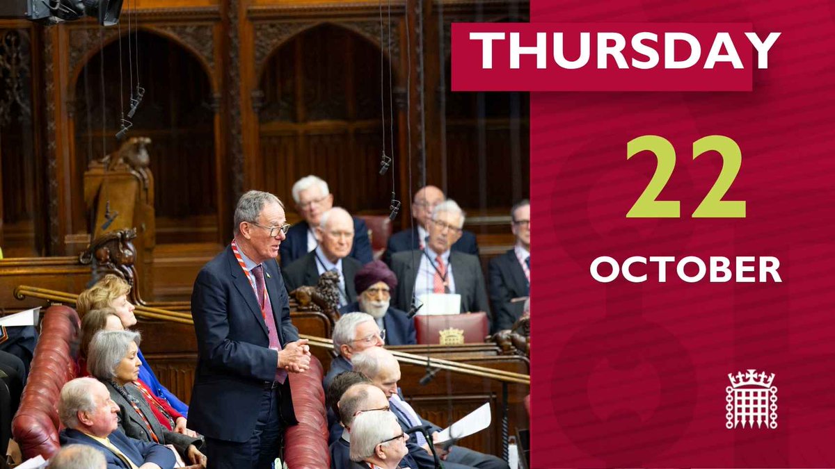 UKHouseofLords's tweet photo. 🕚   #HouseOfLords from 11am includes:    

🟥 unpaid carers
🟥 HRT shortage
🟥 effects of AI and screen time on children
🟥 introducing a written constitution

➡️ See full schedule
https://t.co/aoxUc75Fua https://t.co/jHi5ZkReNY