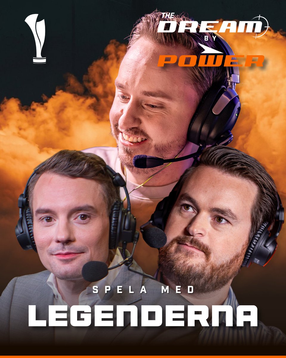 SvenskaCupenGG's tweet photo. SPELA MED LEGENDERNA! 👑

Missa inte chansen att spela med @GeT_RiGhT, @fribergCS och @DevilwalkCSGOD på LAN-scenen i Stockholm – var med i The Dream idag!

Spana in nedan👇 https://t.co/K3tRfT2L7n