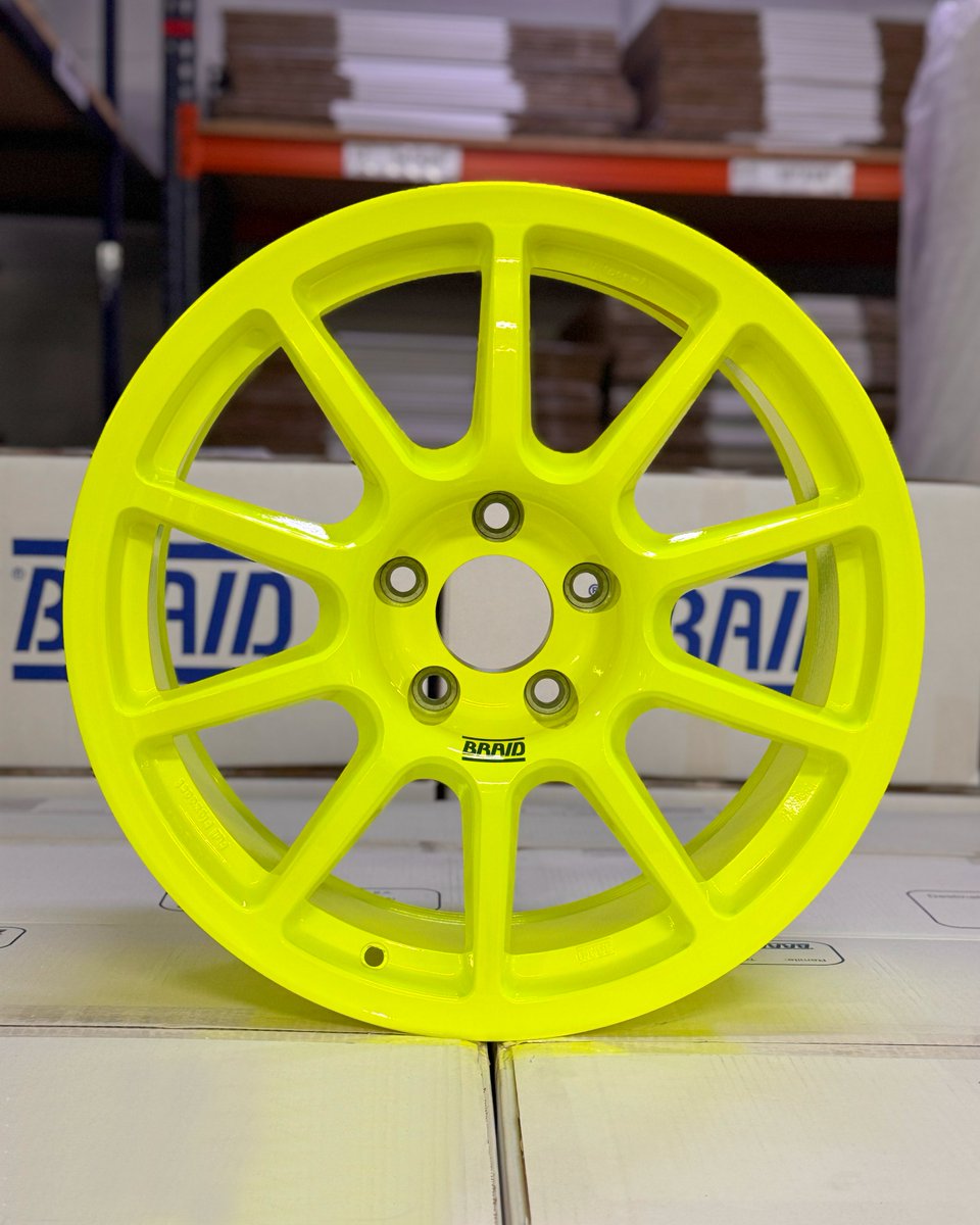 BRAIDwheels's tweet photo. 💛 TOO BRIGHT TO GO UNNOTICED. 👀🔥
FULLRACE A 8x18" for a BMW E36 Motorsport, finished in a bold fluorescent yellow. 🏁
Not your usual wheel colour… would you run it? 👇

#braidwheels #thewheeltailors #bmwe36 #FullraceA #motorsportwheels https://t.co/orRz8kjWeH
