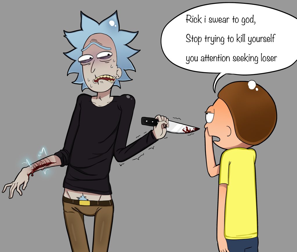 doc_rick_a106's tweet photo. Another evil mort n rick. They love spending time together. 🥰 
#evilmorty #evilrick #doc_rick_a106 
Send reqs ok. I have motivation now.
https://t.co/DXMLoo8zn2 https://t.co/2PwGfmRhvK