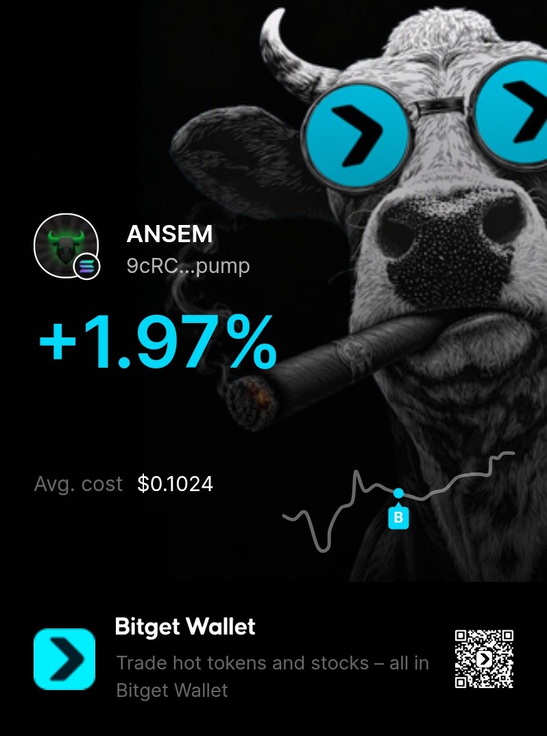 Web3Scot01's tweet photo. 🧵 1/5 My ANSEM Meme Trading Experience on Bitget Wallet

Meme trading doesn’t always go as planned!

When I traded ANSEM, my position dropped to -5.20% before things turned around. I eventually exited with a +1.97% gain.

This experience reminded me that meme trading can be unpredictable. Here’s what I learned. 👇