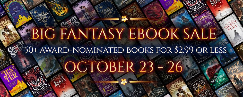 RoboftheHayes's tweet photo. The 2026 SPFBO Finalist Mega Sale is here! Finalists from across the 10+ years of SPFBO are throwing books at you. Including me. :D

Check it out and I hope you find some new gems for your shelves.

https://t.co/s4Vn3k6XC4 https://t.co/3mhtFX7byt