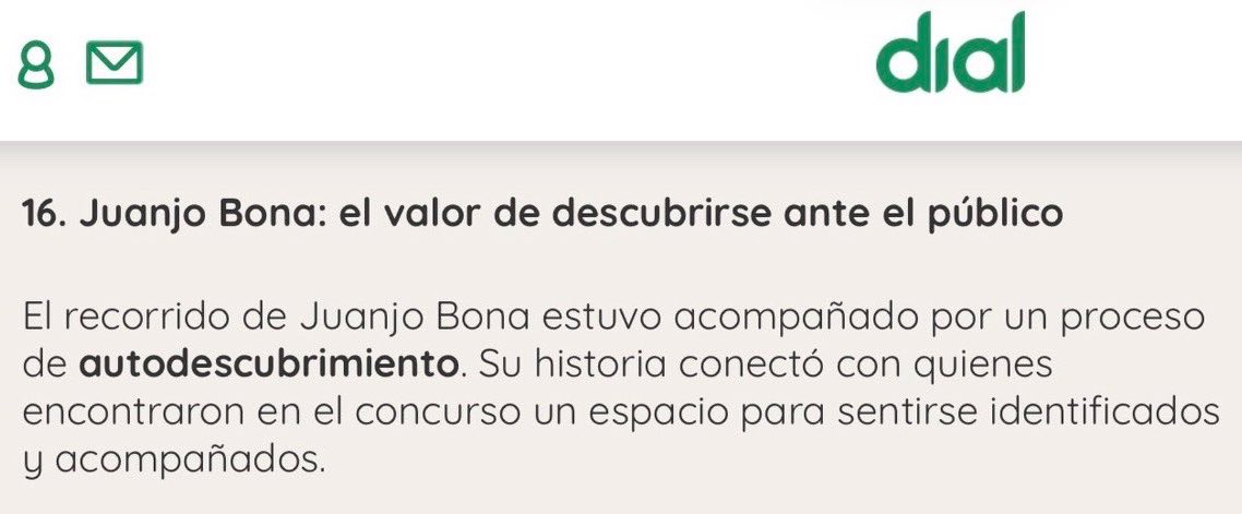 _JuantinaOnline's tweet photo. “El valor de descubrirse ante el público”
“Una experiencia que cambió la vida”

🥹🥹🥹 https://t.co/AYGqOa74Im