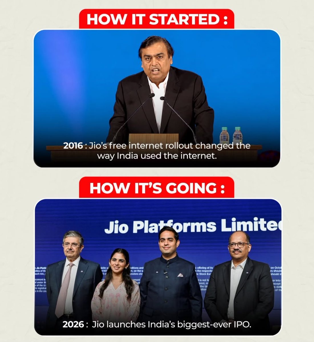 SurekaA123's tweet photo. Jio ne users ko online platforms aur digital resources tak pahunchne ke more options diye hain. #SabkaJioIPO https://t.co/EKTAiC11TI
