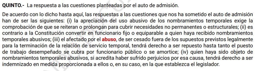 humanizasanidad's tweet photo. Recordatorio: STS n.º 197/2025, de 25/02/2025, RCA 4436/2024. Id Cendoj: 28079130042025100078. #consecuencias del #abuso de la #temporalidad: https://t.co/qTCMlScZyf