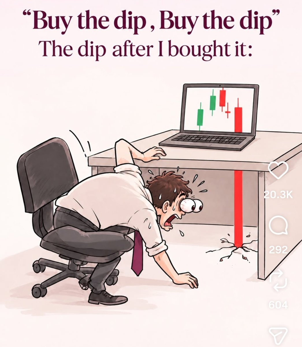 staunchhindian's tweet photo. 'Buy the dip' karte karte aankhen bahar aa gayi hain 👀

Aaj sham ko vrat rakhna padega 😭 https://t.co/GxfGfleESP