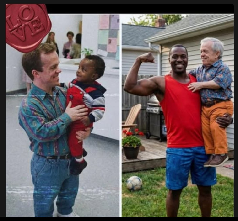 Eugic001's tweet photo. This adopted son carried his aging father in his arms after he could no longer work. A quiet act of returned love. https://t.co/7CWkyExBag