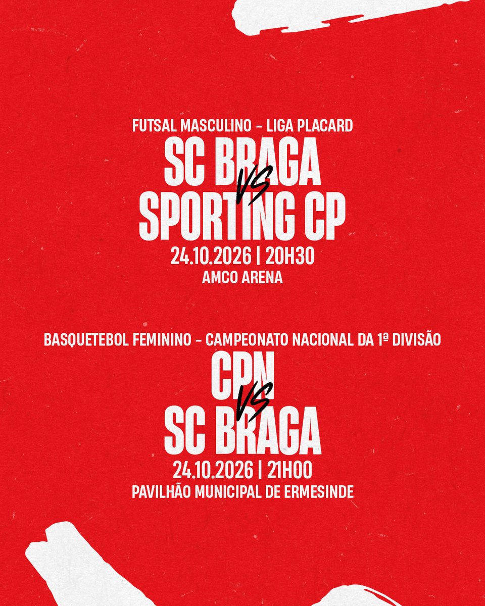 Modalidades_SCB's tweet photo. Os próximos desafios dos nossos Gverreiros 👊 https://t.co/8ypNok0xws