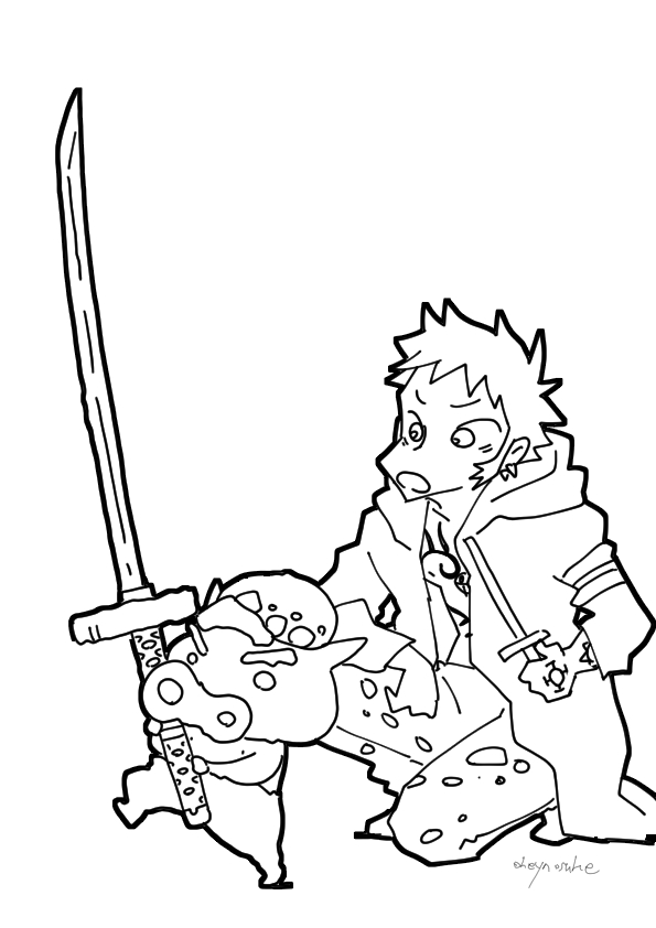 hgps0's tweet photo. しωちゃωのストライクゾーンがどうのって流れてきたから過去絵再掲のネタ絵 https://t.co/r5LOUFV3Gm