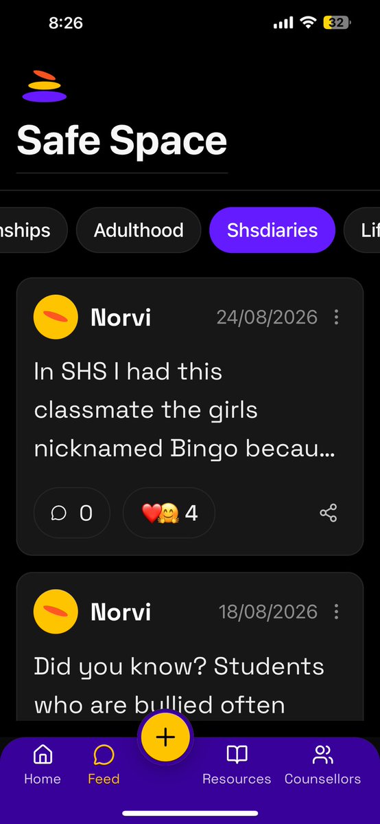 dzansibrian's tweet photo. Looking back at your SHS days, was there something you went through that affected your mental health but you couldn't tell anyone about?

You now have a safe space to share your story. Talk about it on @UseFafaApp.

No victimisation. No stigma. Just a safe space to be heard. https://t.co/KMWUs8Krtz