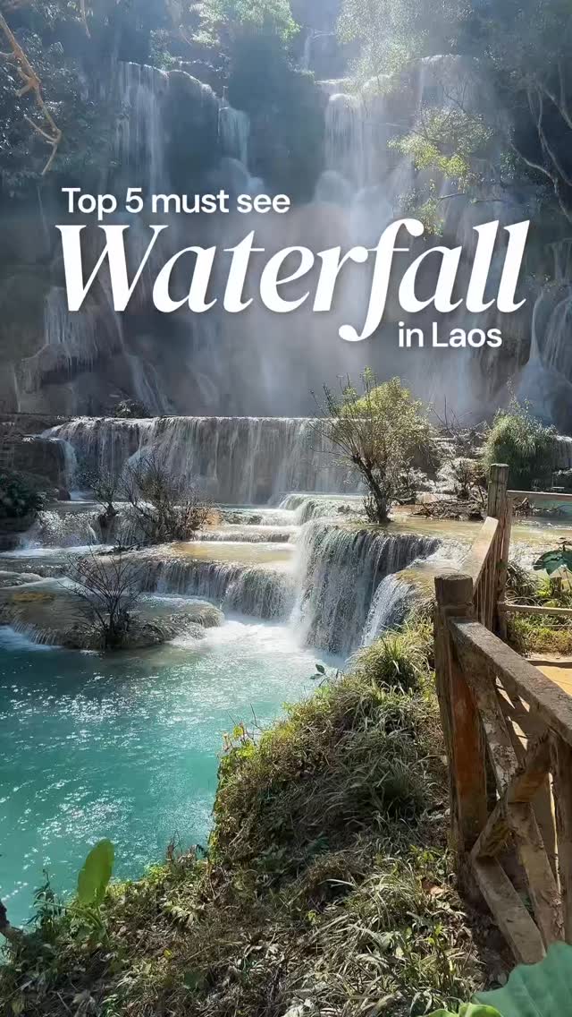 Jurleny's tweet photo. Laos is home to Southeast Asia’s most spectacular waterfalls, from turquoise forest cascades to powerful Mekong falls. Nature lovers should add these unforgettable spots to their itinerary. https://t.co/wbntue9yT0