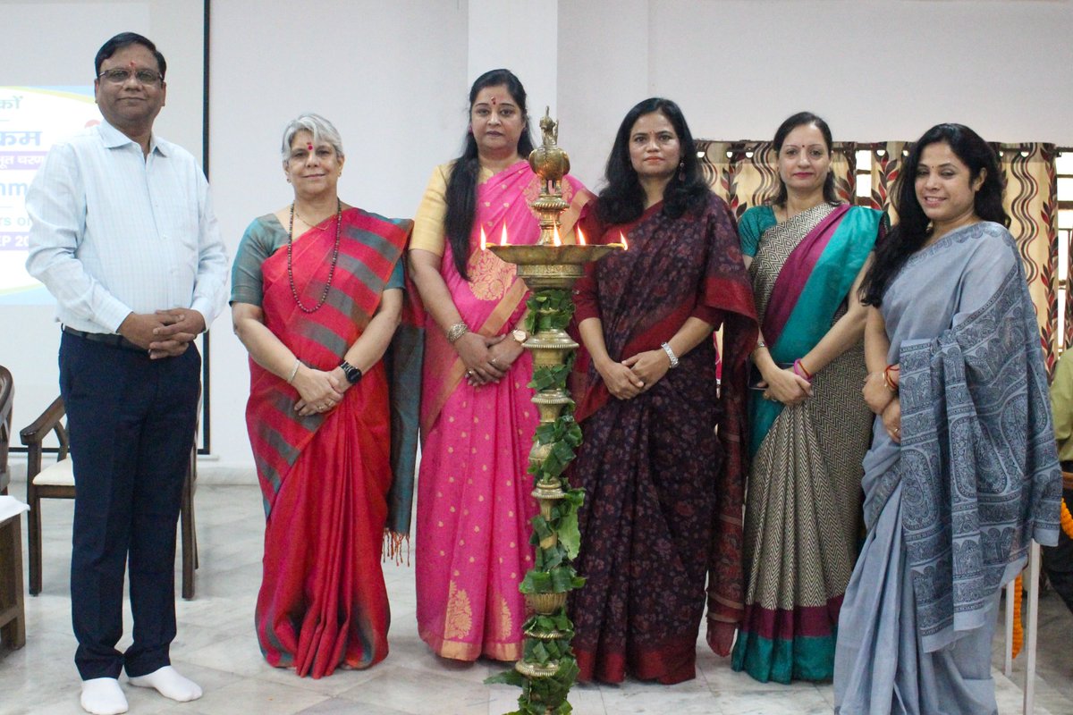 ncert's tweet photo. Strengthening the Foundational Stage through NEP 2020 | Day 1

The Department of Elementary Education (DEE), NCERT, commenced a three-day Orientation Programme for National Bal Bhawan instructors and staff on the Foundational Stage, aligned with NEP 2020, from 21–23 October 2026 at National Bal Bhawan.

The inaugural session was graced by Prof. Suniti Sanwal, Head, DEE, NCERT; Prof. Reetu Chandra, DEE, NCERT; and Ms. Mukta Agarwal, Director, National Bal Bhawan.

The programme commenced with an insightful session by Prof. Suniti Sanwal on the vision of the Foundational Stage under NEP 2020 and the importance of early childhood education, highlighting ways to translate the NEP vision into daily classroom practices. 

This was followed by enriching sessions by Dr. Sharbari Banerjee and Dr. Niyanthri M. on promoting creativity through arts and culture.

The programme was coordinated by Prof. Reetu Chandra, DEE, NCERT

#NCERT #NEP2020 #FoundationalStage #EarlyChildhoodEducation #teacherorientation