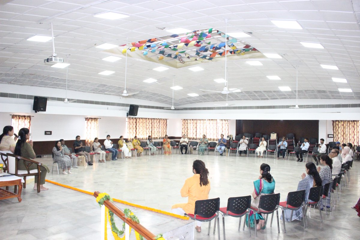 ncert's tweet photo. Strengthening the Foundational Stage through NEP 2020 | Day 1

The Department of Elementary Education (DEE), NCERT, commenced a three-day Orientation Programme for National Bal Bhawan instructors and staff on the Foundational Stage, aligned with NEP 2020, from 21–23 October 2026 at National Bal Bhawan.

The inaugural session was graced by Prof. Suniti Sanwal, Head, DEE, NCERT; Prof. Reetu Chandra, DEE, NCERT; and Ms. Mukta Agarwal, Director, National Bal Bhawan.

The programme commenced with an insightful session by Prof. Suniti Sanwal on the vision of the Foundational Stage under NEP 2020 and the importance of early childhood education, highlighting ways to translate the NEP vision into daily classroom practices. 

This was followed by enriching sessions by Dr. Sharbari Banerjee and Dr. Niyanthri M. on promoting creativity through arts and culture.

The programme was coordinated by Prof. Reetu Chandra, DEE, NCERT

#NCERT #NEP2020 #FoundationalStage #EarlyChildhoodEducation #teacherorientation