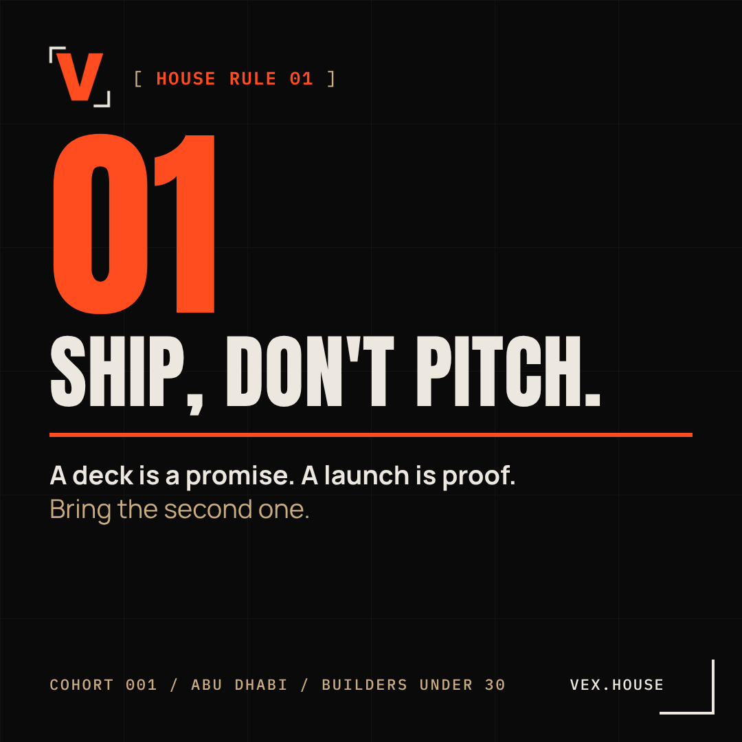 VexHouseAD's tweet photo. The very basic rule of the house https://t.co/PBfzuUuDyx