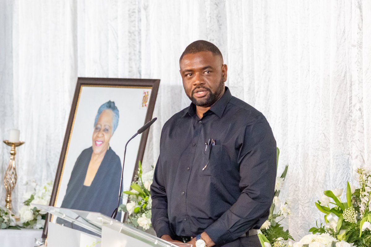 MICTNamibia's tweet photo. MADAM POHAMBA REMEMBERED FOR HER LOVE AND KINDNESS | Madam Penehupifo Pohamba was remembered as a devoted wife, loving grandmother and mother figure whose kindness and generosity touched many lives during today’s service at the Pohamba residence.

Her granddaughter, Semira Shiluwa, shared heartfelt memories of her grandmother, recalling their ordinary family moments, her grandmother’s playful personality and the deep love she openly expressed for her husband, former President H.E. Dr Hifikepunye Pohamba.

Shiluwa said her grandmother’s legacy extended beyond her immediate family, as she offered wisdom, guidance and comfort to many people whose lives she touched.
She expressed gratitude to everyone who had supported the family through visits, prayers, messages and acts of kindness during this difficult time.

Shiluwa urged those who loved her grandmother to honour her memory by reflecting the same compassion and love she showed others, noting that her legacy would continue to live on through the many lives she touched.