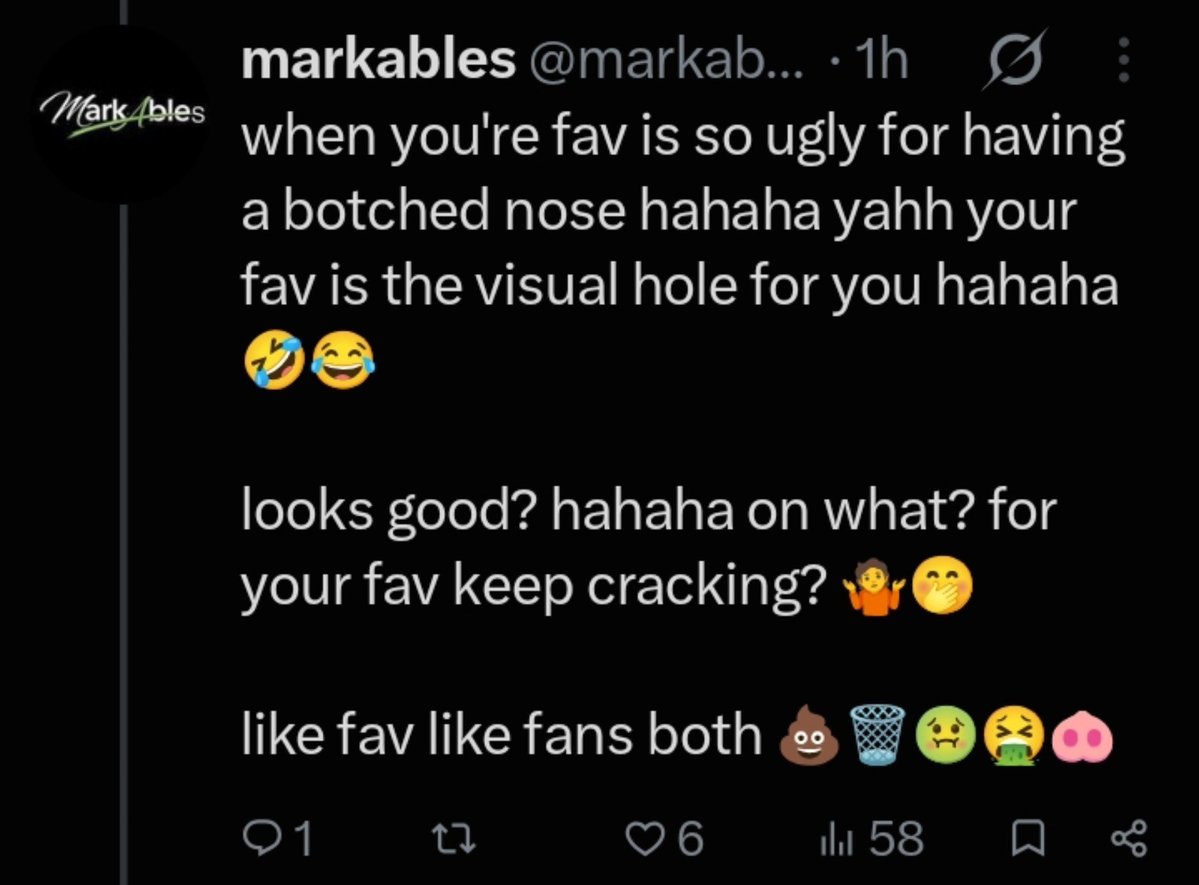 Mdlinahwq's tweet photo. @bad_bunny2565 @suhanim9km @itsok67 @erora0 @RamiForever0710 and that loser markables with many accounts giving himself likes...totally disgusting.... https://t.co/3fMOyFcNsm