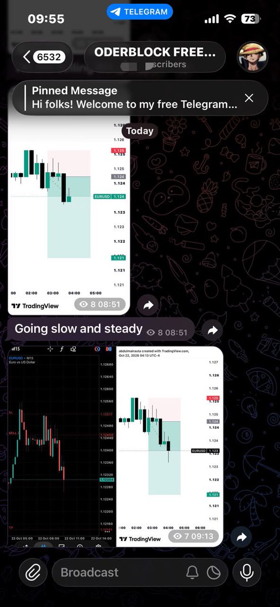 Oderrblock's tweet photo. $EU 
Selling low
Join my free telegram channel to trade with me

https://t.co/ewTOjx2Efh https://t.co/JONWWpjdoM