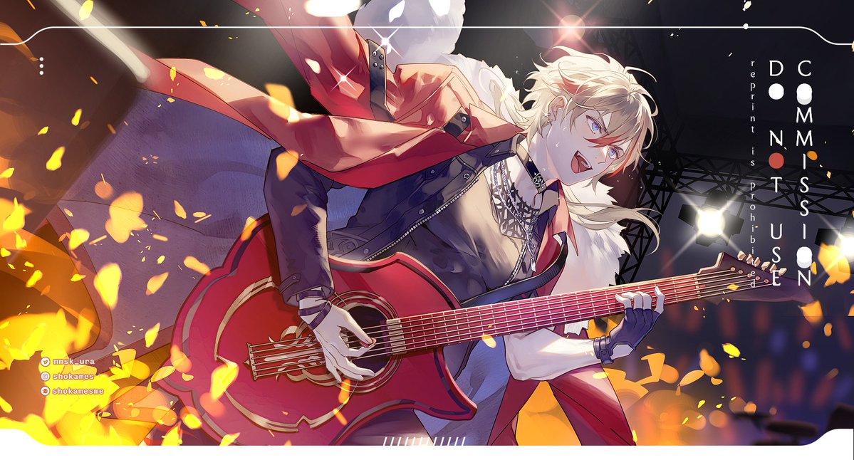 mmsk_ura's tweet photo. 先前負責了穆恩佐 #MunzelTimaeus 的生日賀圖! 🦕🎸 https://t.co/cc7A5BW4KY