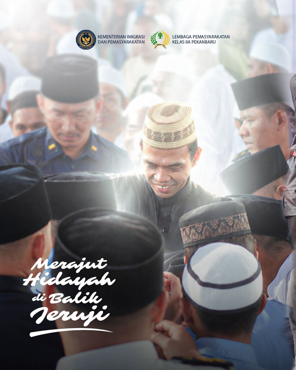 go_lpd's tweet photo. Tabligh Akbar bersama Ustaz Abdul Somad, momentum menambah ilmu, menguatkan iman, dan memperbaiki diri menjadi pribadi yang lebih baik. 🤍🤲🏻✨

#LapasPekanbaru #Pemasyarakatan #UstazAbdulSomad https://t.co/YNRK4XYfC4