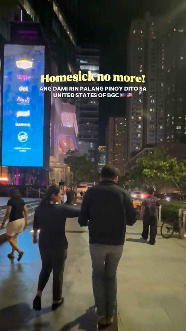 tukoya's tweet photo. Homesick no more! Ang dami palang Pinoy sa United States of BGC. Akala ko abroad na, BGC lang pala na may passport. Charaught! https://t.co/HM7safqKf9