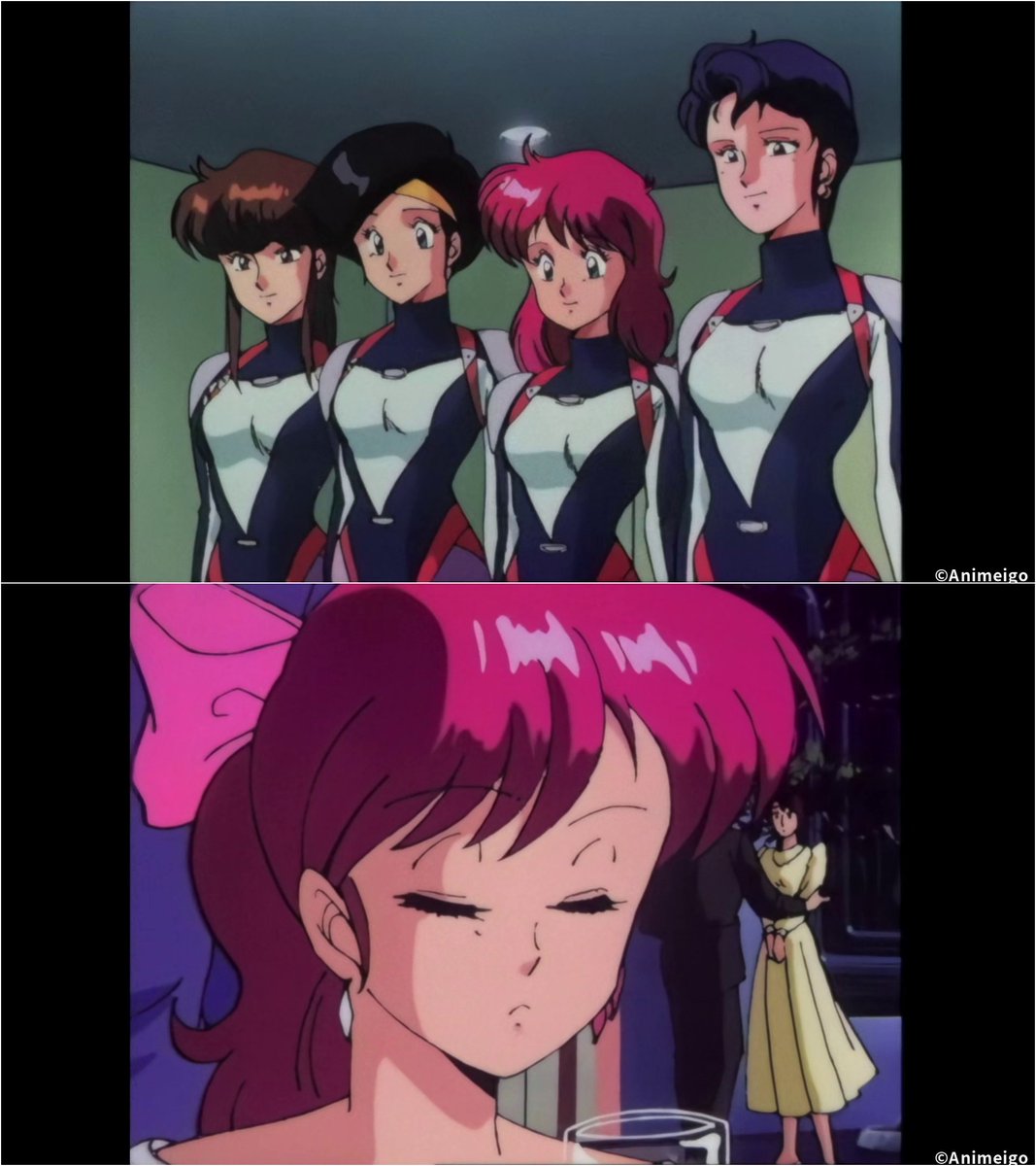 animeloverOV's tweet photo. Neon lights, rogue androids, and four badass women in powered armor. 💜

The Knight Sabers return to MegaTokyo, with production design by Shinji Aramaki!

🎞️ Bubblegum Crash! (1991)
📼 OVA · 3 Episodes
📺 English Dub on Oceanveil!
🔗https://t.co/7KtFEsdfi5 https://t.co/ZFmy2LiJVC