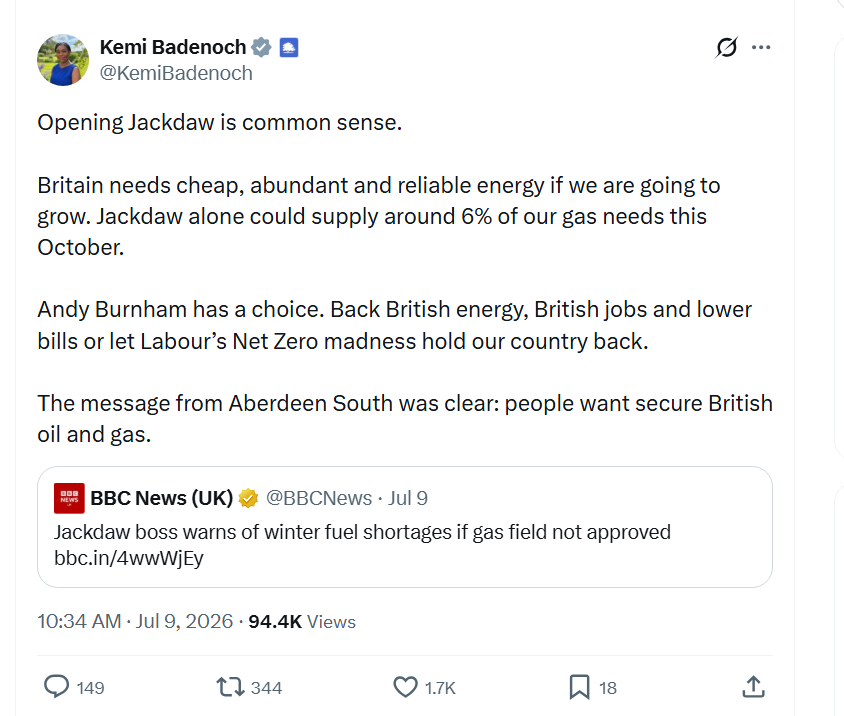 Innealadair's tweet photo. Amazing how in 2012-14 oil and gas in Scottish waters was presented as a declining, unreliable economic asset yet here we are in 2026 and the UK politicians are presenting oil and gas in Scottish waters as a saviour for the entire British economy. https://t.co/rK9CTgCAqZ