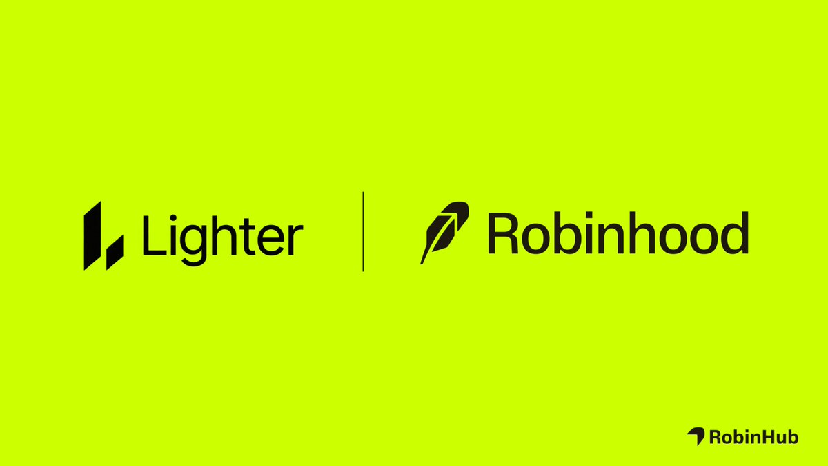 RobinHubHB's tweet photo. 🚨 Lighter plans to apply for a US derivatives license next month and integrate into @RobinhoodApp’s US offering after approval, per CEO Vladimir Novakovski. https://t.co/LfhFp3Iznp