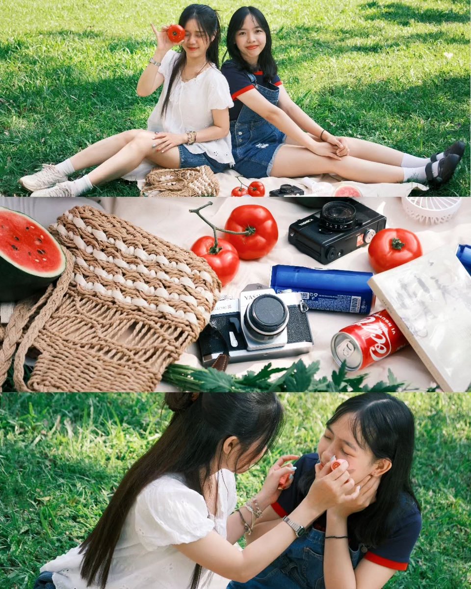 dilvy's tweet photo. Tụi mình mang cả mùa hè ra công viên và ngồi đó thật lâu. https://t.co/DiyTuSoaJh