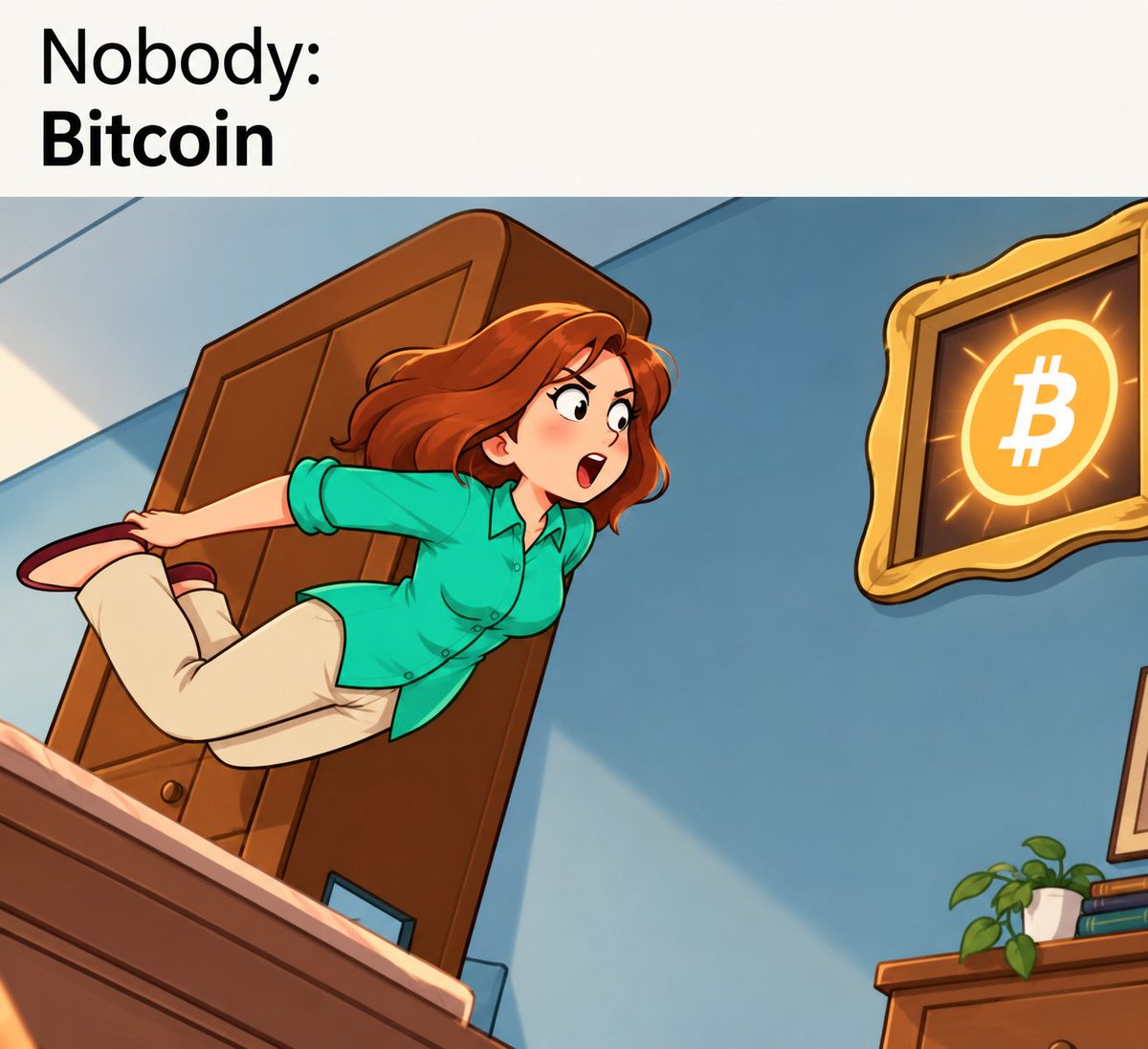 SatsySiren's tweet photo. I hate you bitcoin 😒 https://t.co/bAiseX3KGt