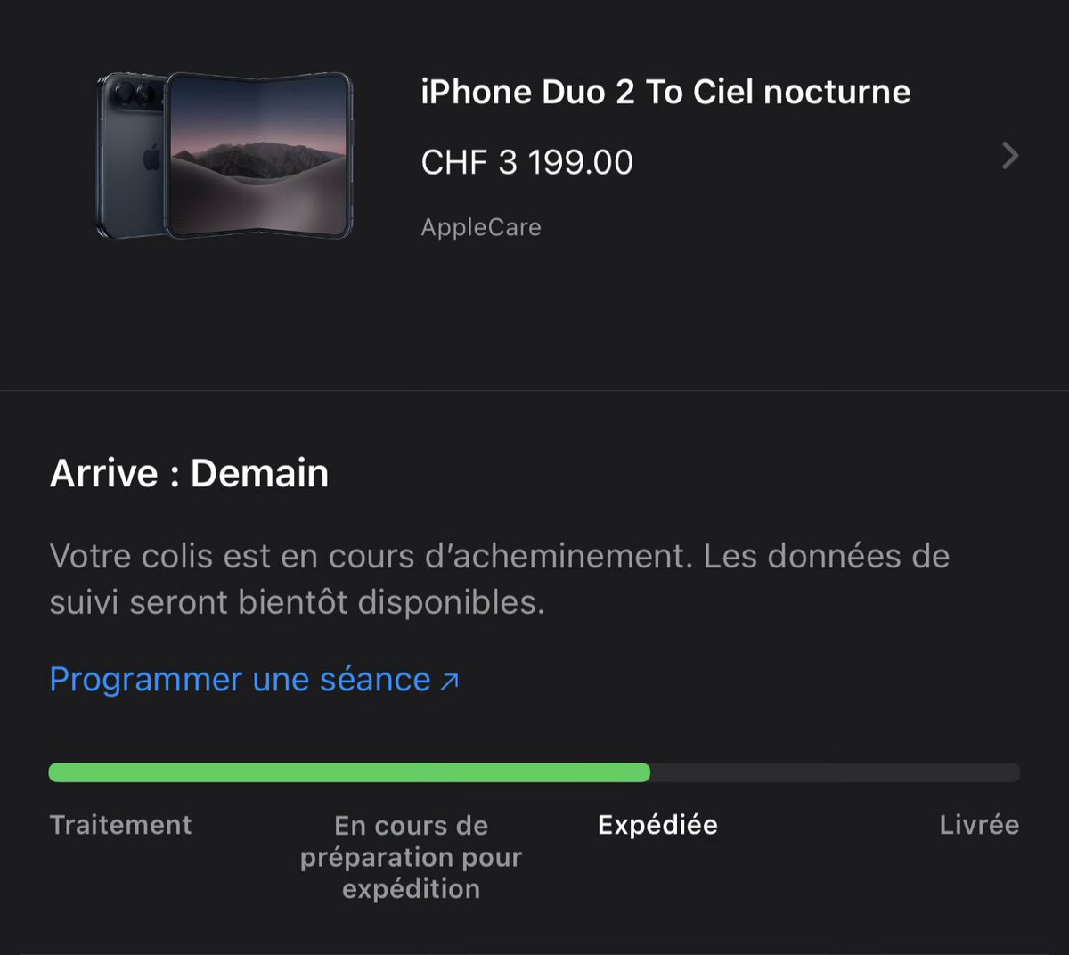 FFR's tweet photo. iPhone Duo has finally shipped. 🤯⚡️⚡️🤪 https://t.co/UiEcKwKVQc