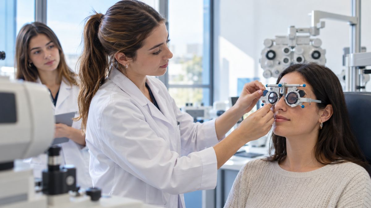 optimoda's tweet photo. 👁️ La @UA_Universidad aborda hoy el papel del óptico optometrista en la sanidad pública.
Lee la noticia 👉https://t.co/dPLiZpbgzp
La jornada combina revisiones visuales gratuitas con una conferencia de Noelia Agulló Campoy.

#SaludVisual #Optometría #UniversidadDeAlicante https://t.co/q36xvrD9V9