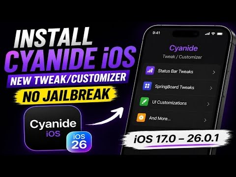 TechBit_M's tweet photo. تحديث جديد يضيف مميزات وأدوات جديدة لتطبيق Cyanide 🔥 

• عرض أداء الجهاز والفريمات وتفعيل JIT للمحاكيات،  

• فك تشفير التطبيقات وتصديرها بصيغة IPA، 

•تجاوز حد 3 تطبيقات للحساب المجاني

يدعم إصدارات iOS من 17.0 إلى 18.7.1، وكذلك iOS 26.0 إلى 26.0.1. https://t.co/ri7BH4jiyA