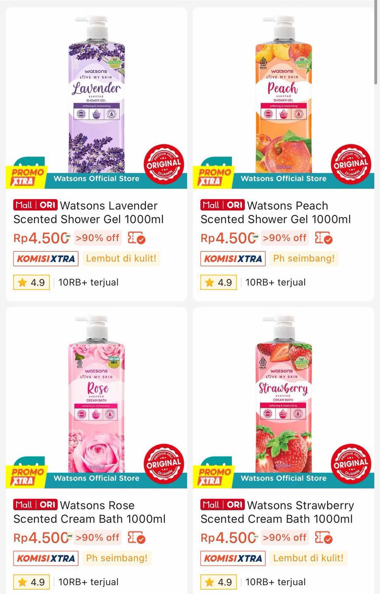 DISKON_FESS's tweet photo. SABUN WATSONS CEPETT SELITER

cek sini urut harga terendah
https://t.co/by5WLUXNvA https://t.co/IuVumQf3Yl