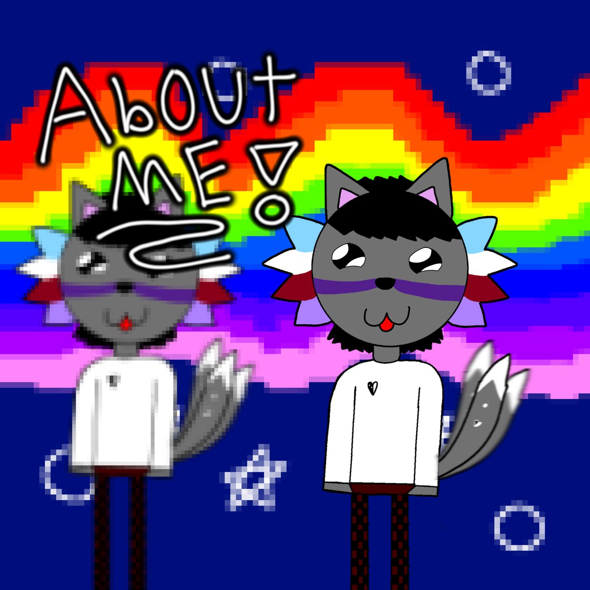wolpsneakyboyo's tweet photo. hi i am sneaky the gay grey mexican wolf and here am i today to spread joy and positivity
#furry #art #fursuit #gay #wolf #mexican #moots #furrycommunity #aboutme #introduction #furryfandom https://t.co/dDyt5C1HWx