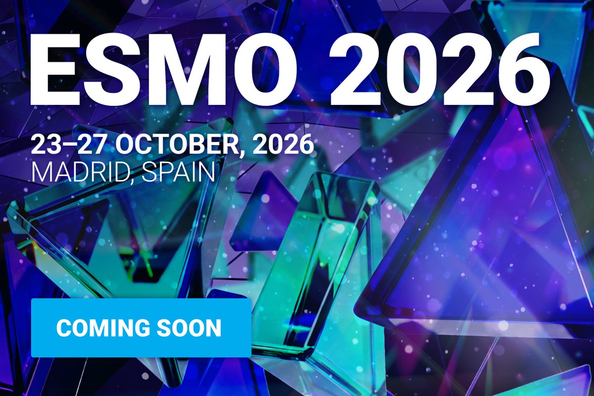 VJ Oncology ESMO 2026 slide: #ESMO26 starts tomorrow! 🚨 Our team is in