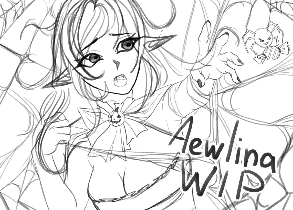 Aewlina's tweet photo. Thinking of making an autumn #YCH 🍂🕸️ Would you be interested?

Feel free to share your autumn-themed art in the replies! 🍂🎃
#artmoots #artshare https://t.co/lsAard5odE