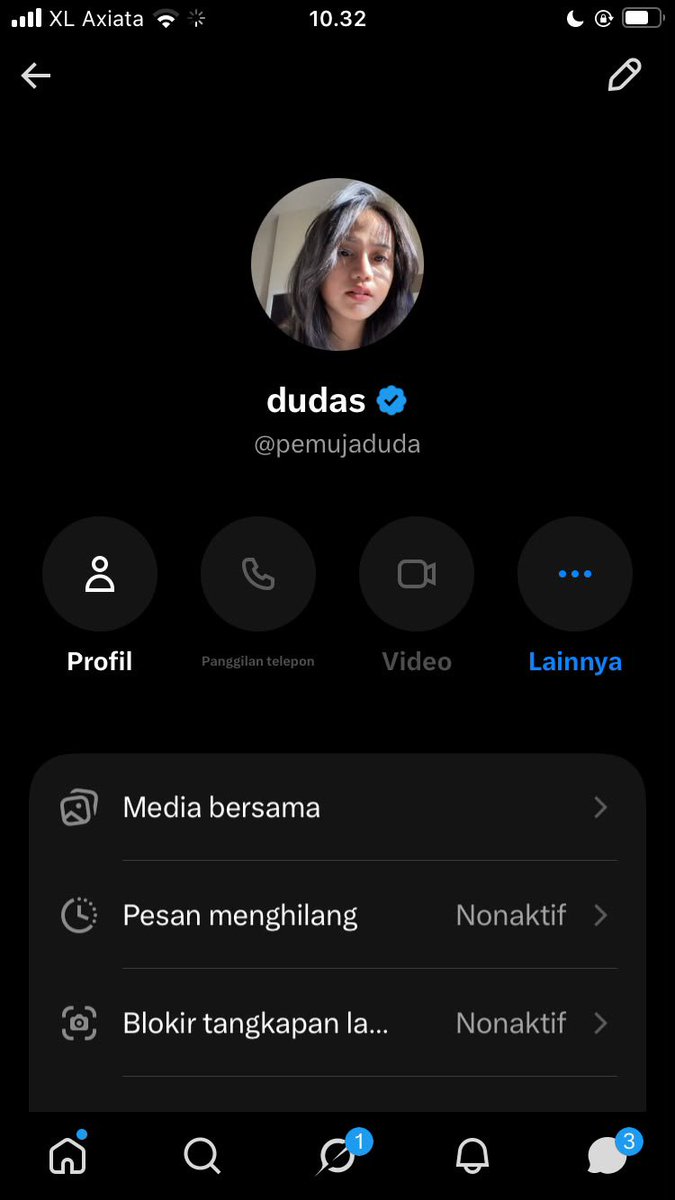 Gezgf14's tweet photo. Guys!! Hati hati dengan akun X @pemujaduda !! saya kena, multi tiered scam!! bantu report dong 🥹 KRONOLOGI DI NEXT POST YA!! PLIS BANTU UP ALL TERIMAKASIH 🙏🏻🥺 https://t.co/fi1rYMRcLp