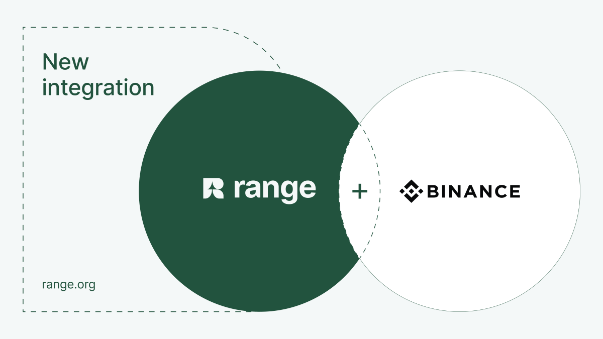 range_org's tweet photo. Range now supports @binance

Your Binance balances, deposits, withdrawals and trades can now sit next to your wallets, banks and custodians in Range.

No month-end export. One continuously updated ledger with built-in risk monitoring.

Connect Binance 👇

https://t.co/Ygv1UMA4US https://t.co/BBp6s3HTjF