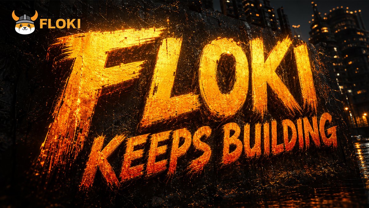 FLOKI's tweet photo. Our to-do list has never been small.

$FLOKI keeps building. Day in, day out. ⚒️ https://t.co/lJVO11dIFq
