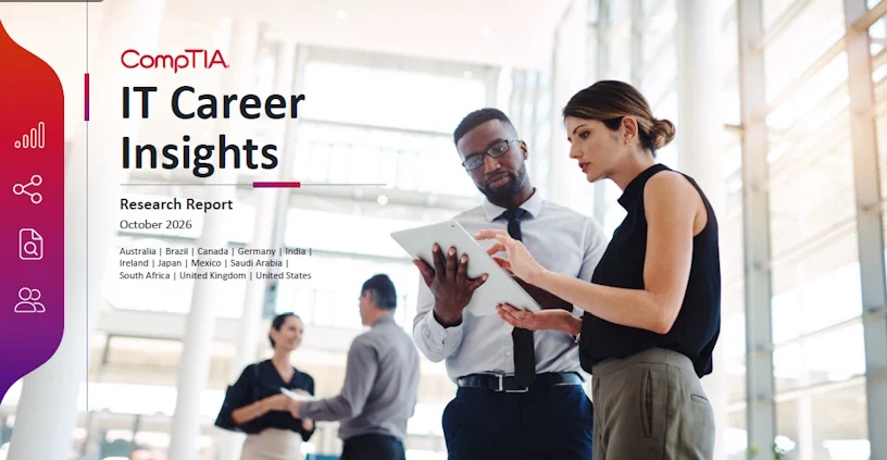 ITWebConnect's tweet photo. Research report: IT Career Insights @CompTIA 

https://t.co/nAQPTXfu6s https://t.co/3Z9XQOhlSw