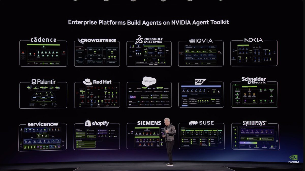 SUSE's tweet photo. Day 1 of NVIDIA GTC in Berlin set the stage for great conversations about the future of enterprise AI 🌐

The focus is shifting from adoption to execution. Organizations aren't asking if they should adopt AI. They're asking how to deploy it securely, scale it efficiently and maintain control of their data and infrastructure.

It was great to connect with customers, partners and industry leaders throughout the day and hear firsthand how they're moving AI initiatives from experimentation to production.

💥 We were also proud to be an inaugural technical partner with the @NVIDIA launch of its OpenShell Reference Architecture reinforcing the importance of open, interoperable infrastructure for the next wave of AI innovation.

Thanks to everyone who stopped by to talk AI, open source and what's next. Looking forward to another great day 👋