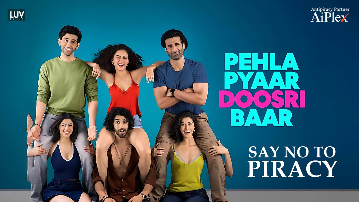 aiplexdigital's tweet photo. Three best friends. First crushes. Second chances! ❤️😂
Old memories, unexpected romance, and plenty of fun await in this heartwarming journey of love and friendship. 🎬 Say No To Piracy!
#Pehlapyaardoosribaar #Romantic #Comedy #bookingsopen #aiplex #antipiracy #aiplexantipiracy https://t.co/EwIB6ZdqRo