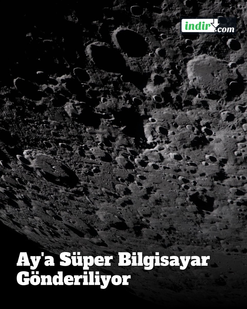 indir_com's tweet photo. HPE, ekran kartı boyutundaki Spaceborne Computer-4'ü Ay'ın Güney Kutbu'na gönderiyor. Süper bilgisayar verileri Ay'da işleyecek, işlemcisi ise şimdilik sır. #Ay #Uzay #indircom https://t.co/fGMWEtwFCP