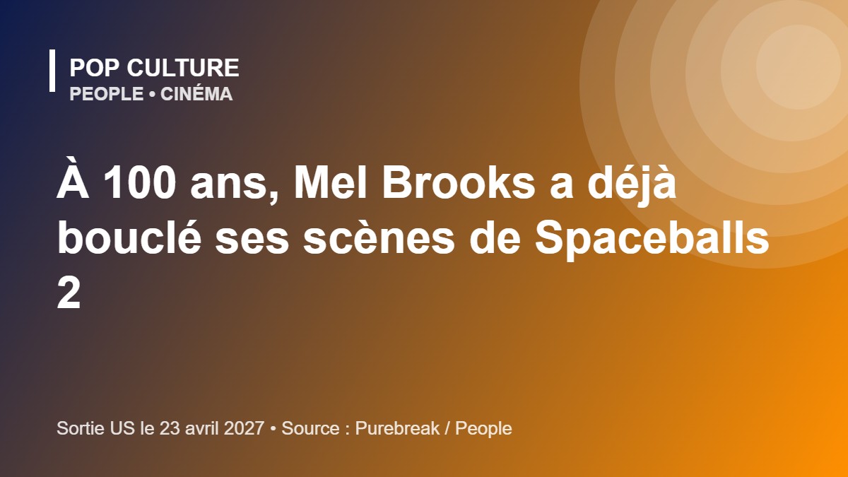 pop_base_fr's tweet photo. À 100 ans, Mel Brooks a pris de l'avance : il a tourné toutes ses scènes de « Spaceballs 2 » avant le début officiel du tournage, pour s'épargner un plateau trop long, a raconté Daphne Zuniga à People. Sortie US le 23 avril 2027.

#MelBrooks #Spaceballs https://t.co/nQcWk4tw2Z
