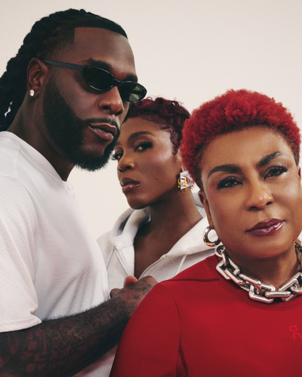 NoteSphere's tweet photo. Burna Boy and his inner circle for On (2026) https://t.co/DJdNPGgPJl