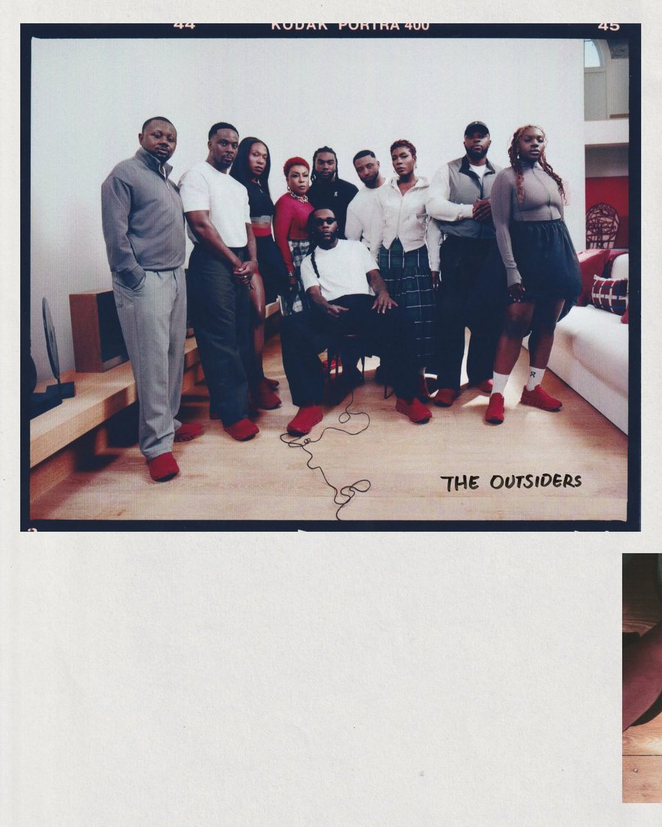 NoteSphere's tweet photo. Burna Boy and his inner circle for On (2026) https://t.co/DJdNPGgPJl